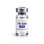 TB-500 5mg peptide by AMYN in research vial format lab tested high purity peptide for laboratory use